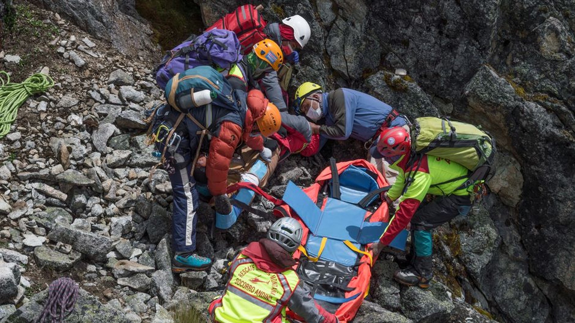 backpacking fjord hiking gear emergency evacuation