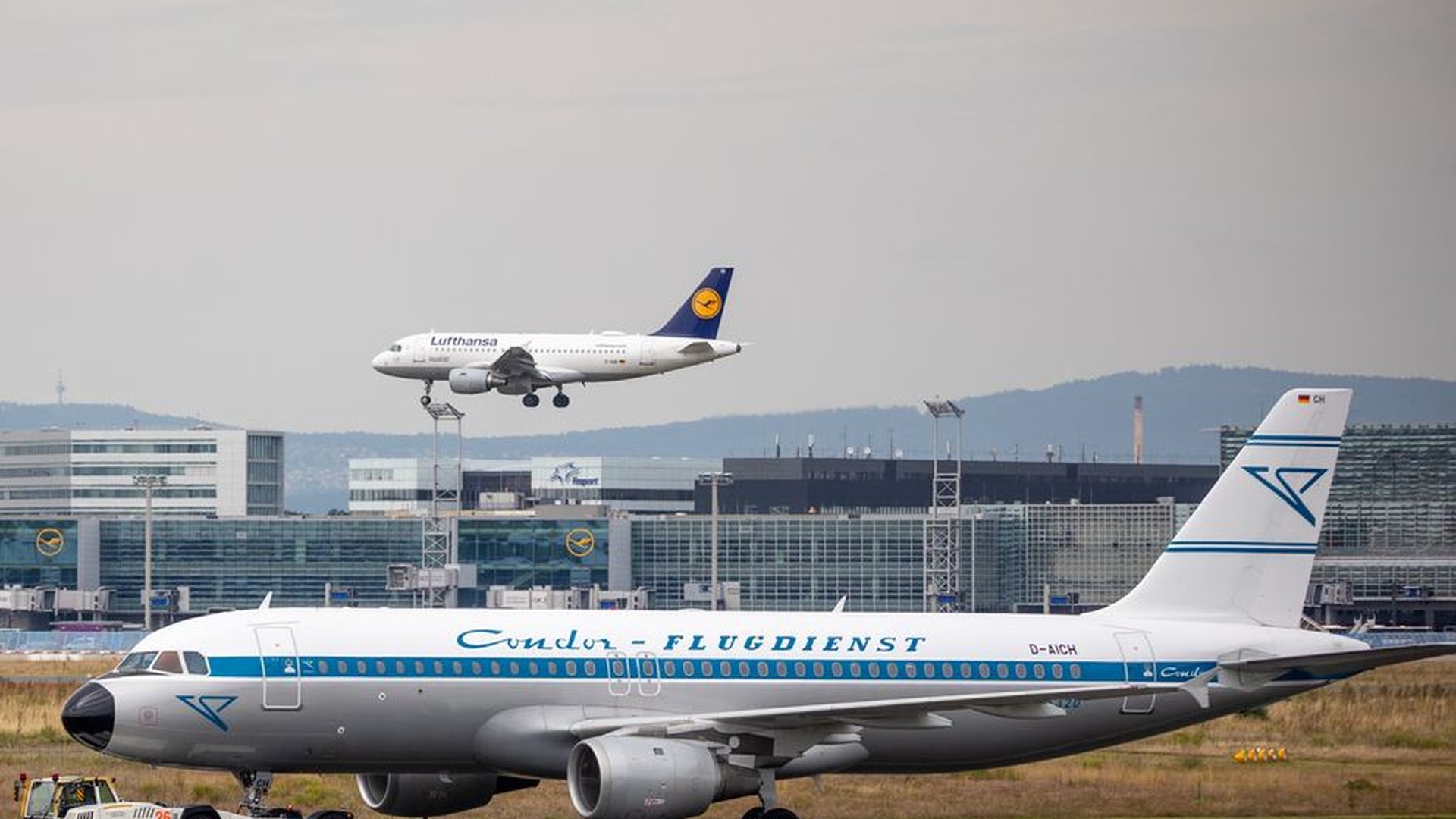 direct flights London Frankfurt Paris airline rout