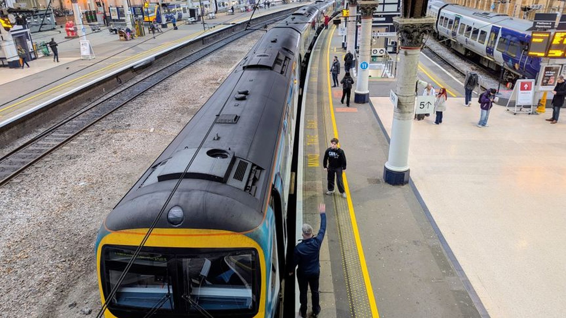 Bath city train station Cotswolds countryside autu